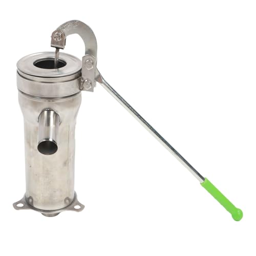 Marhynchus Manuelle Brunnenpumpe Handpumpe Well Pitcher Pumpe 8m 26 Fuß Edelstahl Tiefe Brunnenwassersaugung mit Wissenschaftlich Gestalteter Griff für Gartenhof von Marhynchus