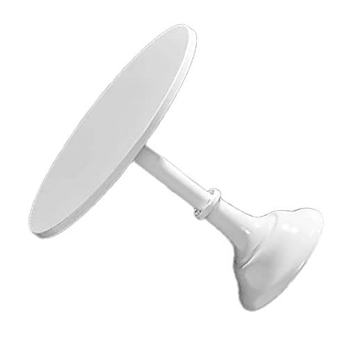 Marhynchus Metallkuchenstand mit Antislip Matte Designstand mit Einfachem Runden Kuchen für Babypartys, Jubiläen Helle Oberflächen (#3) von Marhynchus