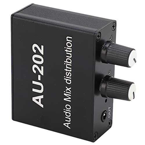Marhynchus Mini Audio Distribution Mixer mit Netzteil, 100‑240 V 2 in 2 Out Stereo Magnifier Distributor Audio Zubehör Marhynchus Mini Audio Distribution Mixer mit Netzteil, 100‑240 V 2 in 2 Out Stereo Magnifier Distributor Audio Zubehör von Marhynchus