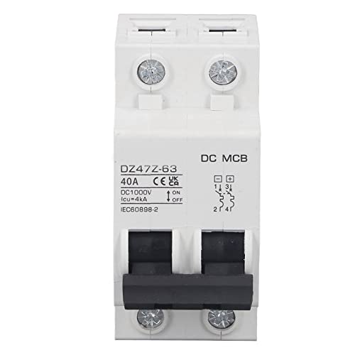 Marhynchus PV Circuit Breaker Schnelles Magnetsystem DC Miniatur 2p 1000 V für Schiffsstromsysteme (40A) von Marhynchus