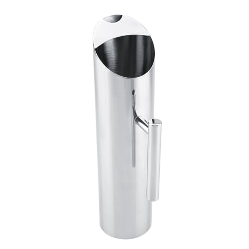 Marhynchus Robuster Edelstahl -Wasserkrug mit Feinem Finish Ideal Zum Servieren von Wasser und Eistee zu Hause oder Zum Hotel (2L) von Marhynchus