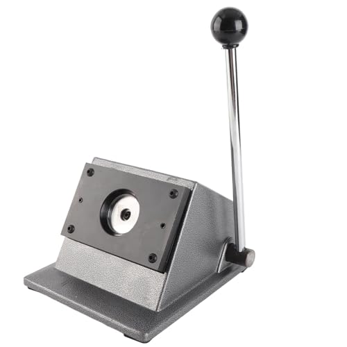 Marhynchus Runder Abzeichen Maker Circle Die Cutter Edelstahl Grafikpunsch für Papierleder PVC -Karten - Präzises und Robustes Badge Punch Werkzeug für den Einfachen Betrieb, Geeignet für A4 Papier Marhynchus Runder Abzeichen Maker Circle Die Cutter Edelstahl Grafikpunsch für Papierleder PVC -Karten - Präzises und Robustes Badge Punch Werkzeug für den Einfachen Betrieb, Geeignet für A4 Papier von Marhynchus