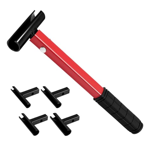 Marhynchus Scharnieranpassungswerkzeug Scharnierspaltungsspaltanpassung der Schraubenschlüsselscharnierscharnier -Reparaturwerkzeug 4 Größe Kohlenstoffstahl Kit mit Ergonomischem Gummi von Marhynchus