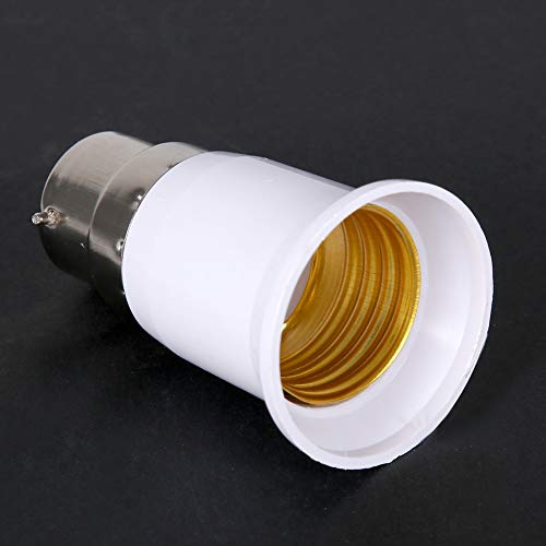 Marhynchus Schweißleuchter -Adapter -Lampenhalter, B22 Bis E27 Konverter Glühbasis für Tischlampen, Wandlampen, Stehlampen mit Exquisiter Verarbeitung und Elegantes Design, Ideal für LED, Marhynchus Schweißleuchter -Adapter -Lampenhalter, B22 Bis E27 Konverter Glühbasis für Tischlampen, Wandlampen, Stehlampen mit Exquisiter Verarbeitung und Elegantes Design, Ideal für LED, von Marhynchus