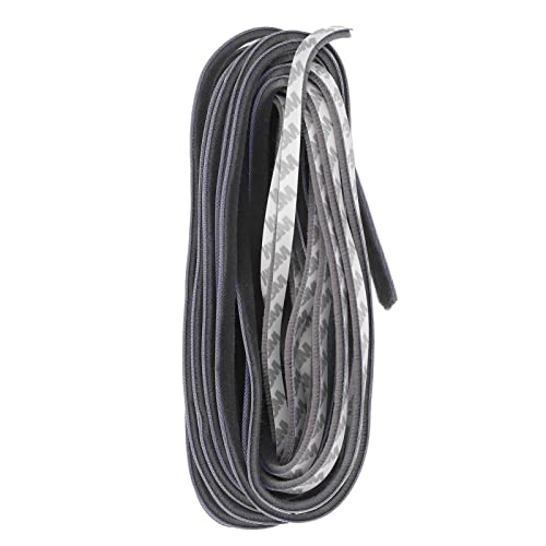 Marhynchus Selbstklebstoff -Siegelstreifen, Stärkerer Kleberdichtungsstreifen Leicht zu Schneiden und zu Biegen, Polypropylenmaterial mit Hohem Mechanischen Wetterabstreifen (9x5mm) von Marhynchus