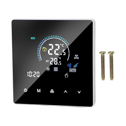 Marhynchus Smart Thermostat für Klimaanlage Fußboden Heizung WiFi Programmier Bares Touchscreen-Farbdisplay mit Keylock Feature Sprach Steuerung für Home Office Hotel Marhynchus Smart Thermostat für Klimaanlage Fußboden Heizung WiFi Programmier Bares Touchscreen-Farbdisplay mit Keylock Feature Sprach Steuerung für Home Office Hotel von Marhynchus
