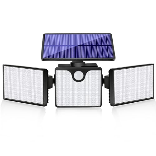 Marhynchus Solar Angetriebener Sensor Wandleuchte für Hausgarten Außenlampe Easy Installation Umweltfreundlich von Marhynchus