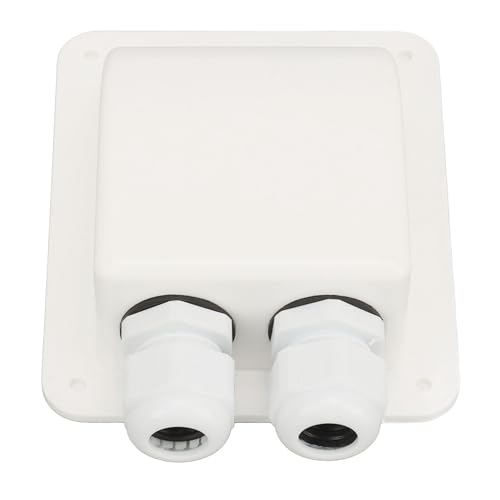 Marhynchus Solar -Doppelkabel -Eingangsdrüsenbox IP68 Wasserdicht (White) von Marhynchus