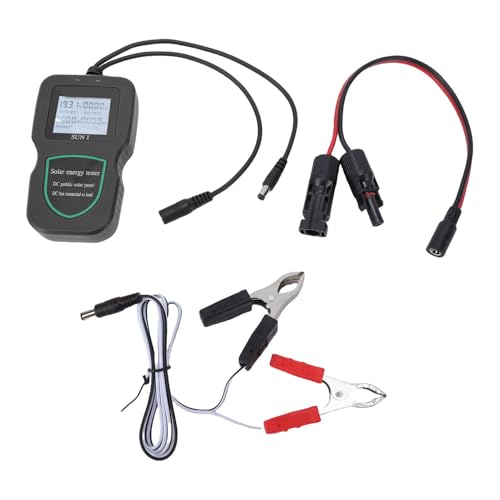 Marhynchus Solar Panel Tester MPPT Photovoltaic Multimeter 5W Bis 500W PV -Analysator für die Fehlerbehebung des Solar -PV -Panels Testshooting (Black) von Marhynchus