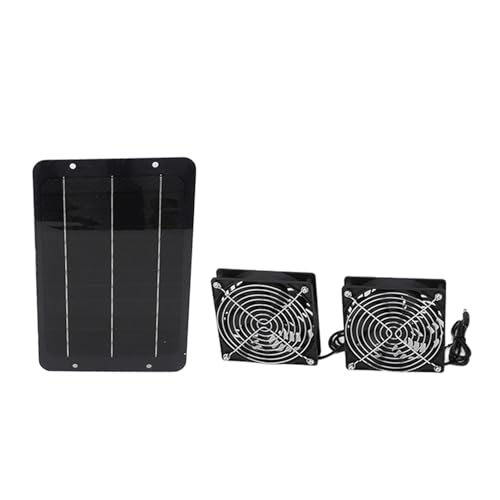 Marhynchus Solarpanel Lüfter Kit Ventilator Monokristalline Silizium -Solarabgase -Lüfter Kit mit für Einfache Installation Effiziente Lade und Premium Material Multifunktionales Design 1 X Solar von Marhynchus