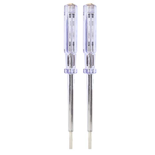 Marhynchus Stromwerkzeug mit Wärme mit Dem Schraubendreher-Bit-Teststift mit Einem Projekt ohne Rutschen für Gründliche Tests, AC100-250V, Package 2 Behandelt von Marhynchus