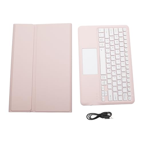 Marhynchus Tastaturgehäuse für Tab P12 12,7 Zoll Magnetabendbare Drahtlose Tastatur mit Touchpad und Stifthalter für Tab P12 12,7 Zoll 2023 TB370FU TB371FC (PINK) von Marhynchus