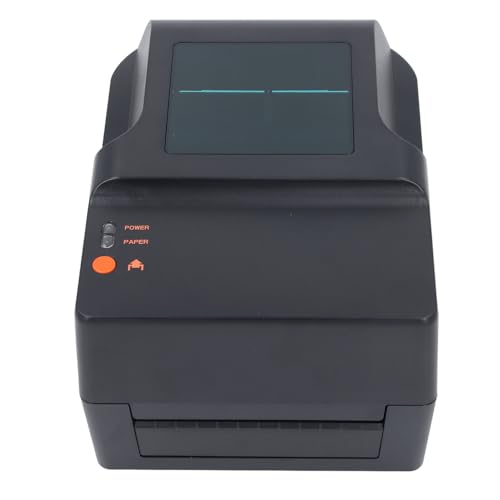 Marhynchus Thermotransfer-Desktopdrucker, Hochauflösender Doppelmodus-Versandetikettenaufkleberdrucker für Verschiedene Etikettierungsanforderungen (EU-Stecker) von Marhynchus