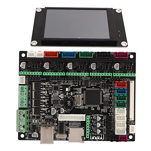 Marhynchus Tragbare Aktualisierung des 3D -Drucker -Bedienfelds Multifunktionales Motherboard Controller Teile für XYZ, Kossel, Größe PCBoping (Modell mit TFT-3,5-Zoll-Touchscreen) von Marhynchus