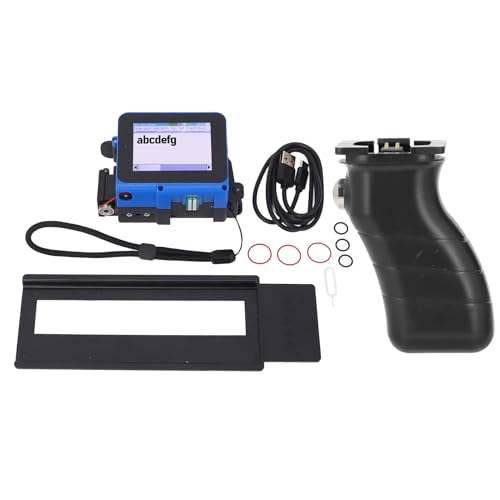 Marhynchus Tragbarer Tintenstrahldrucker Handheld 4,3 -Zoll -Touchsbildschirm Anpassbarer Druck Vielseitiger Druck mit 25 Sprachen von Marhynchus