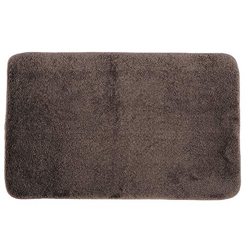 Marhynchus Verdickte Badezimmerbodenmatte Nicht Rutsches Teppichpolster für Heimatbadezimmer und Tür Verwenden Schnell Trocknend, Wasserabsorption, Maschinenwaschbar (50 * 80 cm) von Marhynchus