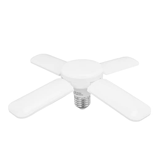 Marhynchus Verformbare Lampe, 48W LED-Garagendeckenleuchten, 5000LM Verformbare Garagenbeleuchtung, 360°-Beleuchtung LED-Chip-Deformations-Musiklampe,Andere Innenbeleuchtung AC85-265V von Marhynchus