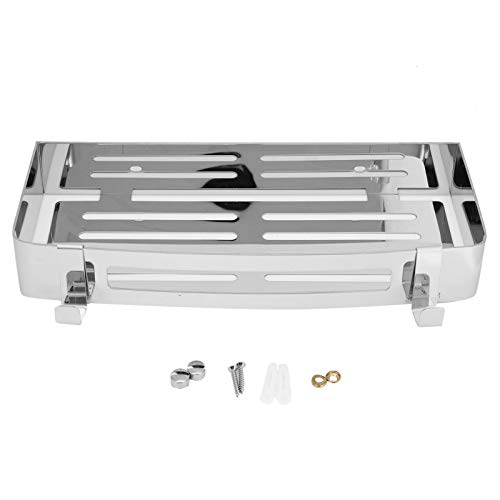 Marhynchus Wandmontierte Hohle Regal Edelstahl Modernes Badezimmer Shampoo Lagerkorb Rack Organizer für Küchenbad Dusche Toilettenartikel von Marhynchus