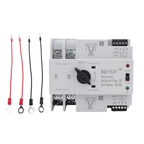 Marhynchus WiFI Automatischer Übertragungsschalter, 2p 63A -Leistungsumschalter Dual Power Selector mit App -Fernbedienungs -Automatikmodus für Home Shop Factory Marhynchus WiFI Automatischer Übertragungsschalter, 2p 63A -Leistungsumschalter Dual Power Selector mit App -Fernbedienungs -Automatikmodus für Home Shop Factory von Marhynchus