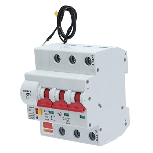 Marhynchus WiFi Smart Circuit Breaker mit Leckageschutz für die Beleuchtung Im Freien - Einfache Steuerung für Hausstromversorgung (125A) von Marhynchus