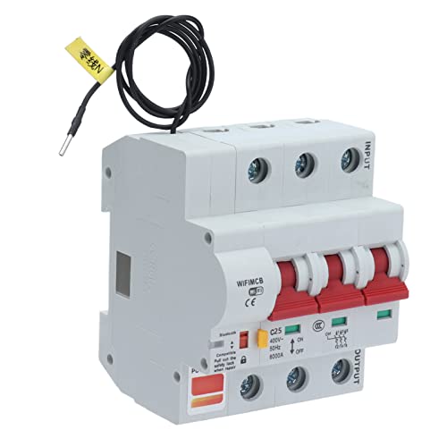 Marhynchus WiFi Smart Circuit Breaker mit Leckageschutz für die Beleuchtung Im Freien - Einfache Steuerung für Hausstromversorgung (25A) von Marhynchus