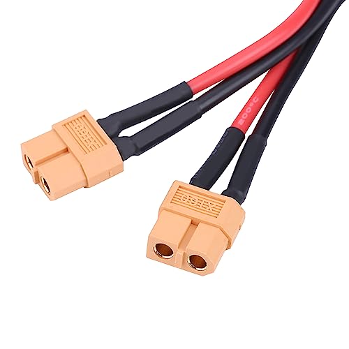 Marhynchus XT60 Kabel des Batterie -Batterieanschlusses 14 AWG: Beschleunigt die Last oder Entladung mit Doppelkapazität: Ideal für Lipo RC -Lüfter, 1 Männliche Bis 2 Weibliche / 1 Weibliche Bis 2 Marhynchus XT60 Kabel des Batterie -Batterieanschlusses 14 AWG: Beschleunigt die Last oder Entladung mit Doppelkapazität: Ideal für Lipo RC -Lüfter, 1 Männliche Bis 2 Weibliche / 1 Weibliche Bis 2 von Marhynchus