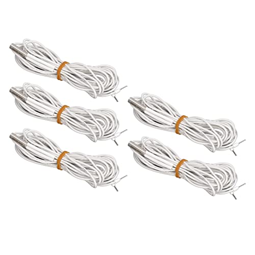 Marhynchus Zuverlässige 24 V 60W -5 -STCS Packung, Schnelles Edelstahlheizrohr für Ender 5 Plus, Monoprice V2, Wanhao Duplicator 3D 3D Drucker (1m) von Marhynchus