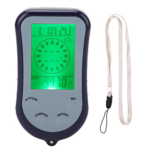 Multifunktions-Digital-Höhenmesser-Barometer-Outdoor-Kompass Elektronischer Thermometer-Tester für Bergsteigen von Marhynchus
