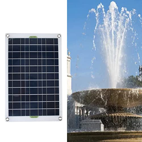 Solar Wasserpumpe Kit 12V 50W Solarpanel 800L/h Pumpe Fließt Geräuscharm DC Silikon Kunststoff Solarteichpumpe für den Garten Solar Wasserpumpe Kit 12V 50W Solarpanel 800L/h Pumpe Fließt Geräuscharm DC Silikon Kunststoff Solarteichpumpe für den Garten von Marhynchus