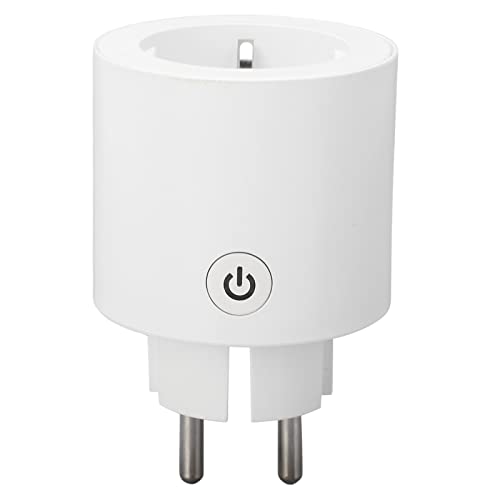 Steckdose, 100-240V 50-60Hz Elektrisches Zubehör Steckdose Schalten 16A WLAN-Steckdose Zeitschaltuhr Steckdose Mini-Smart-Steckdose WLAN-Steckdose für Smart Home EU-Stecker von Marhynchus