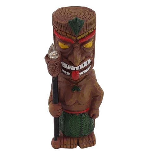 Totem-Statue mit Solar-LED-Lichtern, Solarlicht für Heim- und Außendekoration, Solar-Garten, Warmes Licht Totem-Statue mit Solar-LED-Lichtern, Solarlicht für Heim- und Außendekoration, Solar-Garten, Warmes Licht von Marhynchus