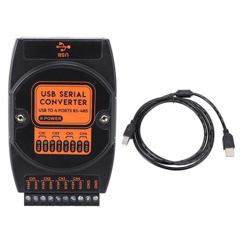Marhynchus USB Bis 485 Serieller Portumwandler Independent 4 -Wege -Com -Konverter -Kabel -Isolation Industrial Grade Isolation mit 1500 V ESD Guard 600W für den Industriellen Gebrauch von Marhynchus