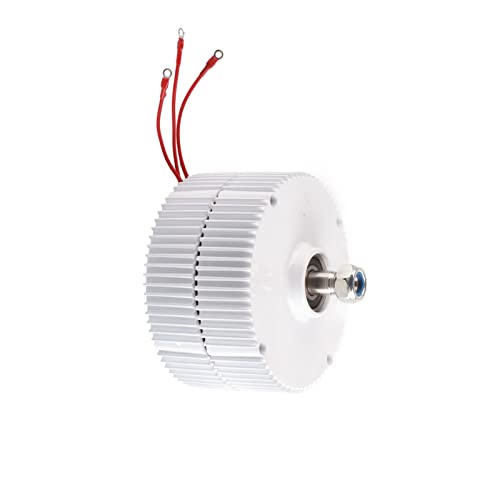 Windkraftgenerator, 400 W Windgenerator 24 V Permanentmagnetgenerator NE-400, Energiesparender, Teile und Zubehör für Solar- und Windkraft (Motor + Gleichrichter) von Marhynchus