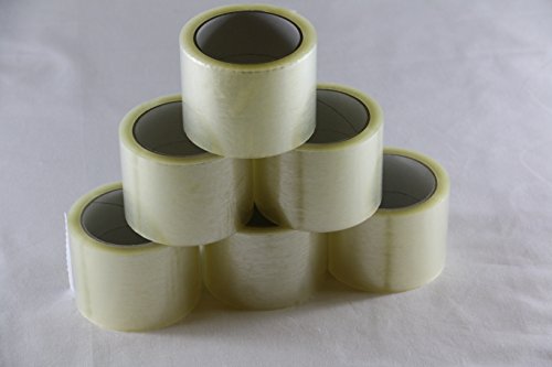 0,02 Euro/m 96 Rollen Klebeband transparent leise 75 mm x 66 m PP Acrylat 28 mµ Folie Packband Low noise gute Klebekraft 0,02 Euro/m 96 Rollen Klebeband transparent leise 75 mm x 66 m PP Acrylat 28 mµ Folie Packband Low noise gute Klebekraft von Mari-Medienverpackungen