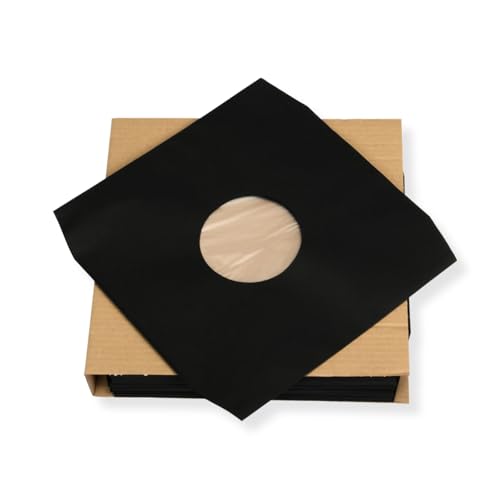 LP Schallplatten Innenhüllen (100 St.) schwarz mit Eckschnitt gefüttert Vinyl LP Maxi Single LP Schallplatten Innenhüllen (100 St.) schwarz mit Eckschnitt gefüttert Vinyl LP Maxi Single von Mari-Medienverpackungen