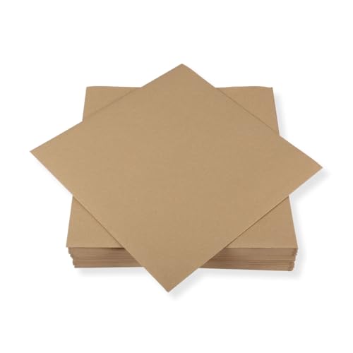 100 St. LP Schutzhüllen für Umweltbewusste, braunes Papier 90 g. 325x325 mm, Ökologische LP Schallplatten Verpackung aus recyceltem Papier 100 St. LP Schutzhüllen für Umweltbewusste, braunes Papier 90 g. 325x325 mm, Ökologische LP Schallplatten Verpackung aus recyceltem Papier von Mari-Medienverpackungen