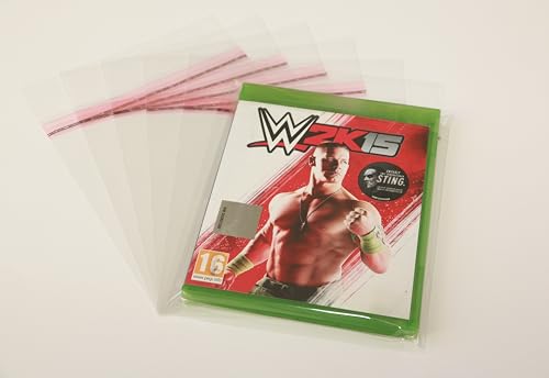 Mari-Medienverpackungen 200 St. Schutzhüllen kompatibel mit 15 mm X-Box One Boxen, glasklar, verschließbar mit 35 mm Klappe und Adhäsionsverschluss 152 x 178 mm Mari-Medienverpackungen 200 St. Schutzhüllen kompatibel mit 15 mm X-Box One Boxen, glasklar, verschließbar mit 35 mm Klappe und Adhäsionsverschluss 152 x 178 mm von Mari-Medienverpackungen