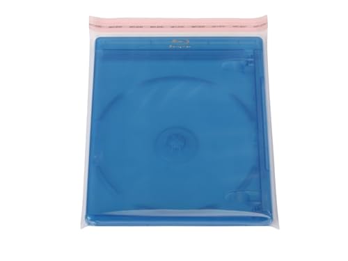 Mari-Medienverpackungen Blu-ray Box Schutzhüllen transparent mit Klappe & Adhäsionsverschluss, wiederverschließbar, 200 Stück Mari-Medienverpackungen Blu-ray Box Schutzhüllen transparent mit Klappe & Adhäsionsverschluss, wiederverschließbar, 200 Stück von Mari-Medienverpackungen