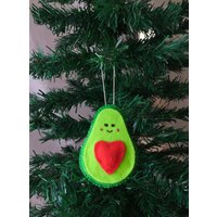 Niedliche Herz Avocado Weihnachtsbaumverzierung, Weihnachten 2024 Adventskalender-Füller Für Avocado-Liebhaber, Avo Couple Lustige Verzierung Niedliche Herz Avocado Weihnachtsbaumverzierung, Weihnachten 2024 Adventskalender-Füller Für Avocado-Liebhaber, Avo Couple Lustige Verzierung von MariaPolyDolls