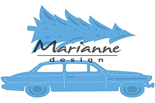 Marianne Design LR0567 Creatables, über Weihnachten nach Hause Fahren, Präge-und Stanzschablone für Handwerksprojekte von Marianne Design