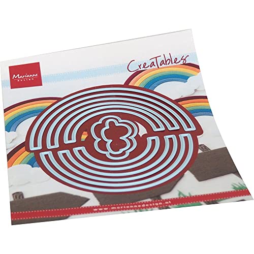 Marianne Design LR0765 Creatables Präge-und Stanzschablone, Regenbogen, für Handwerksprojekte, Light Blue, One Size Marianne Design LR0765 Creatables Präge-und Stanzschablone, Regenbogen, für Handwerksprojekte, Light Blue, One Size von Marianne Design