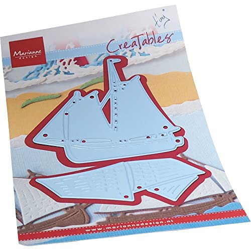 Marianne Design LR0810, Metall Papier, hellblau, Einheitsgröße, 2 stück von Marianne Design