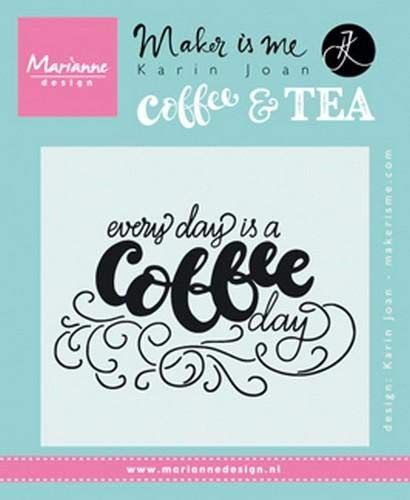 Marianne Design Transparente Stempel Quote 'Every is a Coffee Day', Silikon, Black, 11 x 9 x 0.5 cm Marianne Design Transparente Stempel Quote 'Every is a Coffee Day', Silikon, Black, 11 x 9 x 0.5 cm von Marianne Design