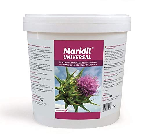 MARIDIL UNIVERSAL 3 kg für die Leber - Mariendistel Flocken von Maridil