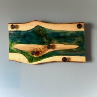 Garderobe Hakenleiste Epoxidharz von Marienbaer