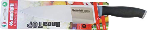 Marietti 1233TP CUCINA Kochmesser, Glatte Klinge, Schwarz/Grau, 22cm Klingenlänge Marietti 1233TP CUCINA Kochmesser, Glatte Klinge, Schwarz/Grau, 22cm Klingenlänge von Marietti