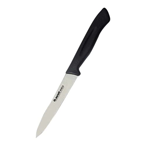 Marietti 147TP SPELUCCHINO MULTIUSO Gemüsemesser, Glatte Klinge, Schwarz, 11cm Klingenlänge, 40 Stück von Marietti