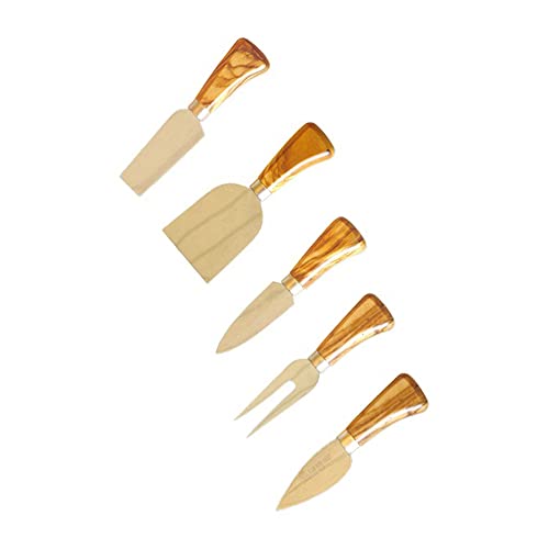 Marietti 1902CL 5 tlg. Parmesanmesser-Set mit Holzkasten Marietti 1902CL 5 tlg. Parmesanmesser-Set mit Holzkasten von Marietti