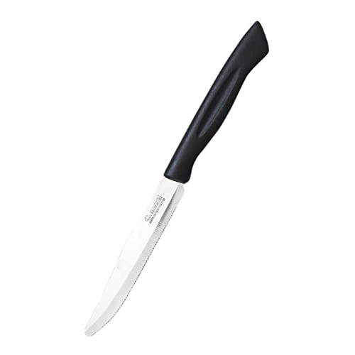 Marietti 27TP BISTECCA DENTATA Steakmesser, Wellenschliff, Blau, 11.5cm Klingenlänge, 6 Stück von Marietti