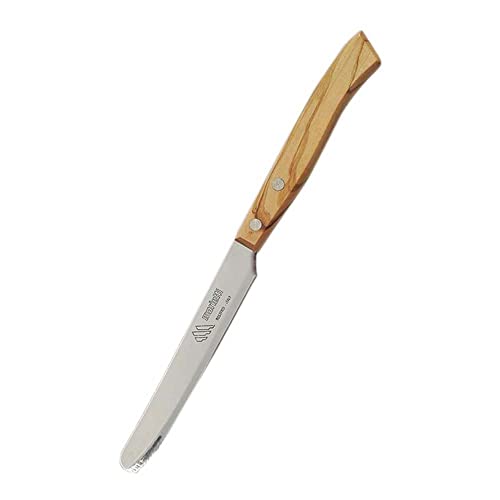 Marietti 416.00 Tischmesser mit Genietetem Holzgriff, 11,5 cm Gezahnte Klinge, 6 Stück von Marietti